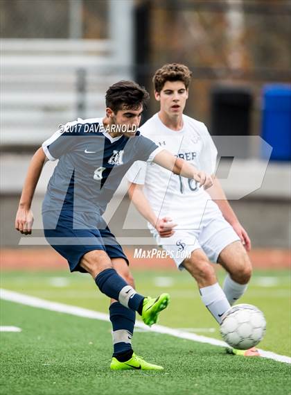 Thumbnail 2 in Medford @ St. John's Prep (MIAA Division 1 North Quarterfinal) photogallery.