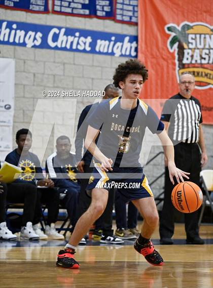 Thumbnail 2 in Boca Ciega vs Northside Christian photogallery.