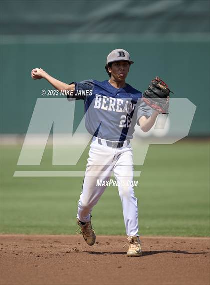 Thumbnail 1 in Berean Christian vs Palm Beach Lakes (Roger Dean Stadium) photogallery.