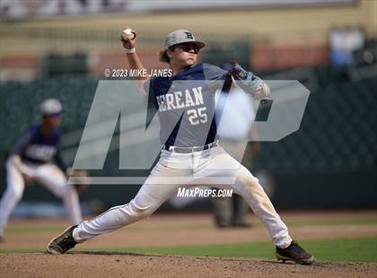 Thumbnail 2 in Berean Christian vs Palm Beach Lakes (Roger Dean Stadium) photogallery.