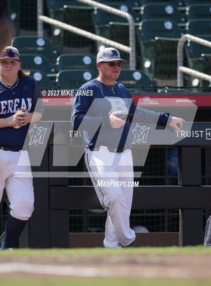 Thumbnail 1 in Berean Christian vs Palm Beach Lakes (Roger Dean Stadium) photogallery.