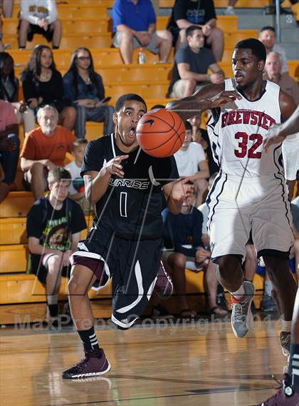 Thumbnail 2 in Sunrise Christian Academy vs. Brewster Academy (City of Palms Classic) photogallery.
