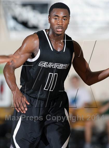 Thumbnail 1 in Sunrise Christian Academy vs. Brewster Academy (City of Palms Classic) photogallery.