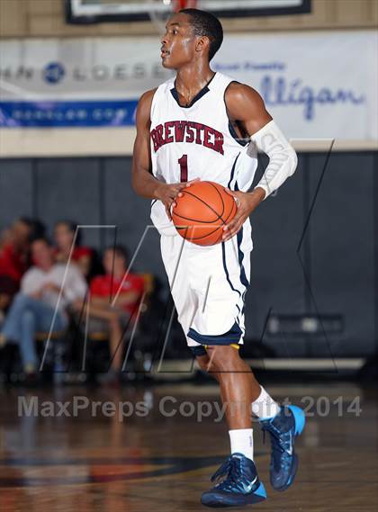 Thumbnail 2 in Sunrise Christian Academy vs. Brewster Academy (City of Palms Classic) photogallery.