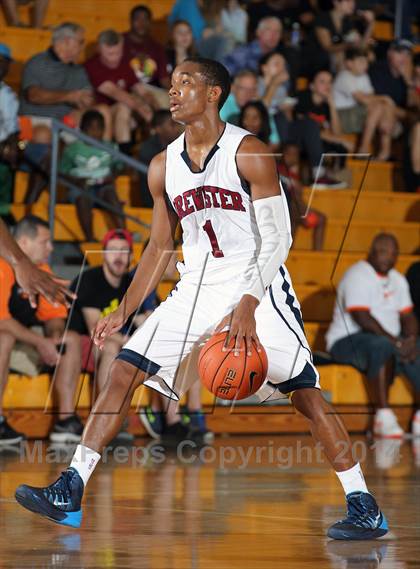 Thumbnail 1 in Sunrise Christian Academy vs. Brewster Academy (City of Palms Classic) photogallery.