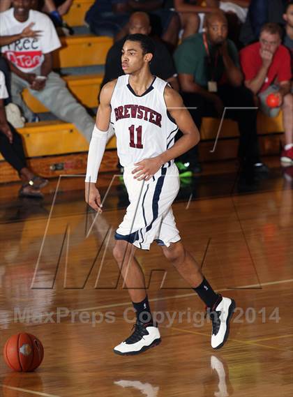 Thumbnail 1 in Sunrise Christian Academy vs. Brewster Academy (City of Palms Classic) photogallery.