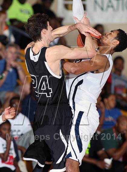 Thumbnail 1 in Sunrise Christian Academy vs. Brewster Academy (City of Palms Classic) photogallery.