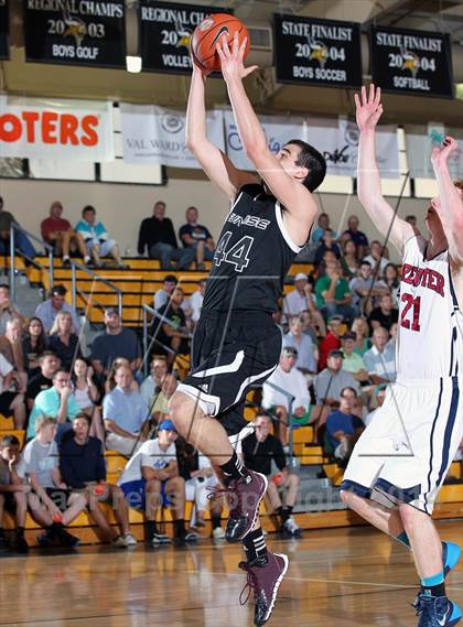 Thumbnail 1 in Sunrise Christian Academy vs. Brewster Academy (City of Palms Classic) photogallery.