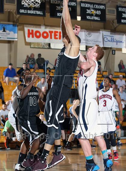 Thumbnail 3 in Sunrise Christian Academy vs. Brewster Academy (City of Palms Classic) photogallery.