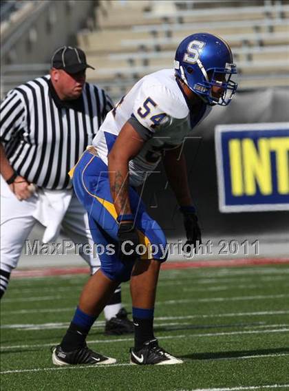 Thumbnail 2 in Oscar Smith vs. Pickerington Central (Kirk Herbstreit National Kickoff Classic) photogallery.