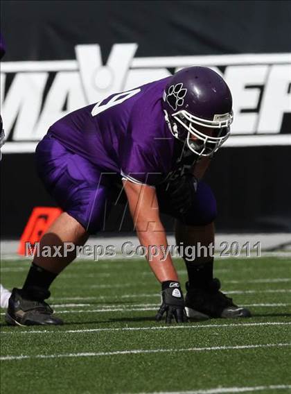 Thumbnail 2 in Oscar Smith vs. Pickerington Central (Kirk Herbstreit National Kickoff Classic) photogallery.