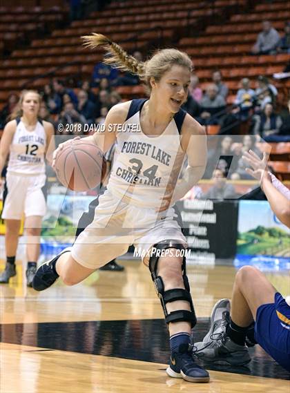 Thumbnail 3 in Forest Lake Christian vs. Ripon Christian (CIF SJS D6 Final) photogallery.