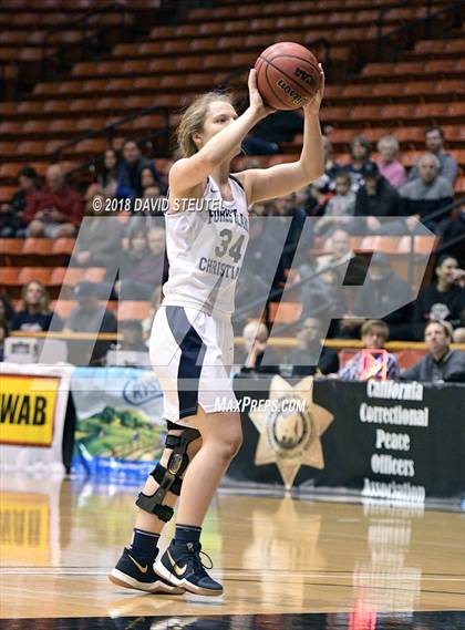 Thumbnail 2 in Forest Lake Christian vs. Ripon Christian (CIF SJS D6 Final) photogallery.