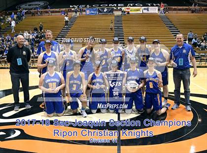 Thumbnail 3 in Forest Lake Christian vs. Ripon Christian (CIF SJS D6 Final) photogallery.