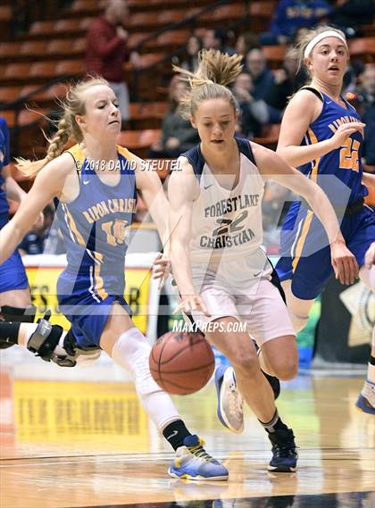 Thumbnail 3 in Forest Lake Christian vs. Ripon Christian (CIF SJS D6 Final) photogallery.