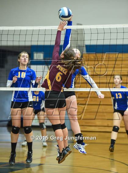 Thumbnail 3 in Piner vs Cloverdale (Rincon Valley Tournament) photogallery.