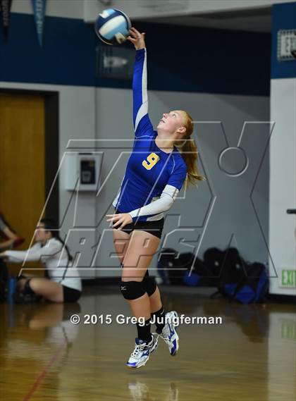 Thumbnail 2 in Piner vs Cloverdale (Rincon Valley Tournament) photogallery.