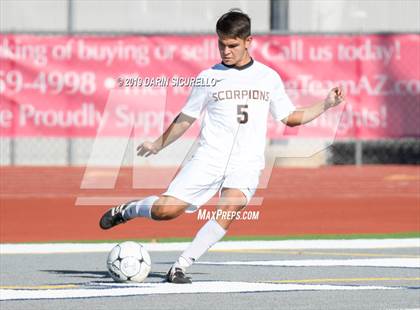 Thumbnail 2 in Tempe vs Desert Edge (Coyote Classic Tournament) photogallery.