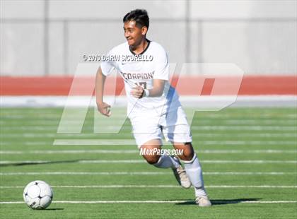 Thumbnail 1 in Tempe vs Desert Edge (Coyote Classic Tournament) photogallery.