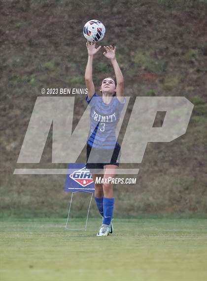 Thumbnail 1 in Westminster Christian Academy vs Trinity Christian (GIAA 2A Championship) photogallery.