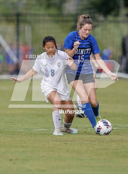 Thumbnail 1 in Westminster Christian Academy vs Trinity Christian (GIAA 2A Championship) photogallery.