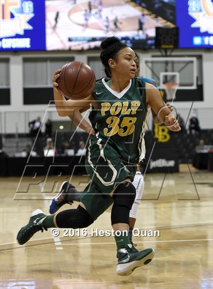 Thumbnail 3 in Long Beach Poly vs. Chaminade (CIF SoCal Regional Open Division Final) photogallery.