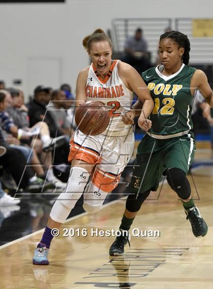 Thumbnail 2 in Long Beach Poly vs. Chaminade (CIF SoCal Regional Open Division Final) photogallery.