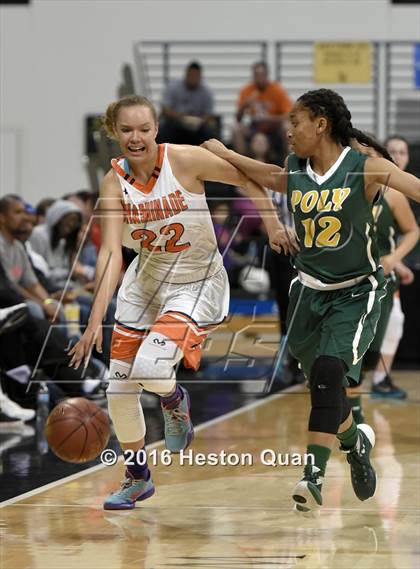 Thumbnail 2 in Long Beach Poly vs. Chaminade (CIF SoCal Regional Open Division Final) photogallery.