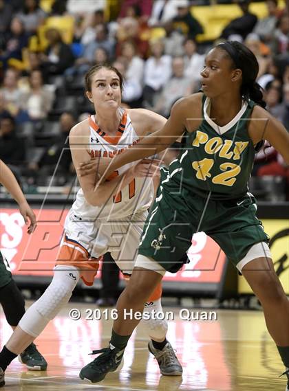 Thumbnail 2 in Long Beach Poly vs. Chaminade (CIF SoCal Regional Open Division Final) photogallery.