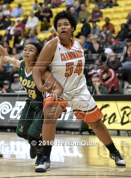 Thumbnail 2 in Long Beach Poly vs. Chaminade (CIF SoCal Regional Open Division Final) photogallery.