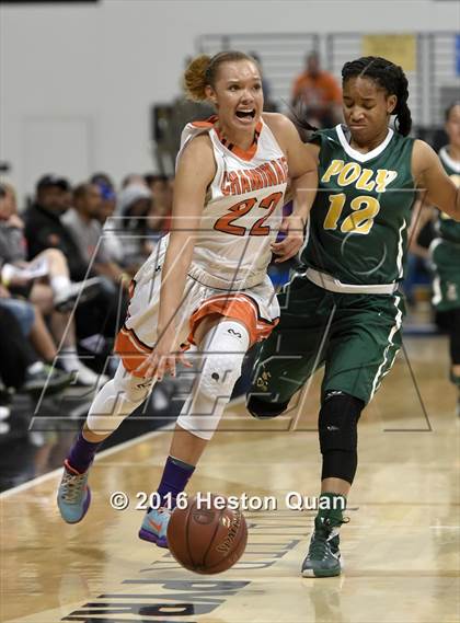 Thumbnail 3 in Long Beach Poly vs. Chaminade (CIF SoCal Regional Open Division Final) photogallery.