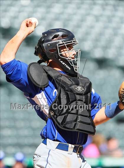 Thumbnail 3 in Midlothian vs. Waxahachie (Waxahachie Robert Dulin Tournament) photogallery.