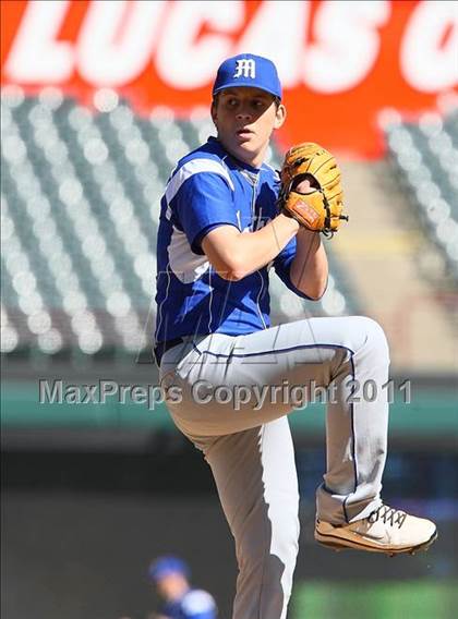 Thumbnail 3 in Midlothian vs. Waxahachie (Waxahachie Robert Dulin Tournament) photogallery.