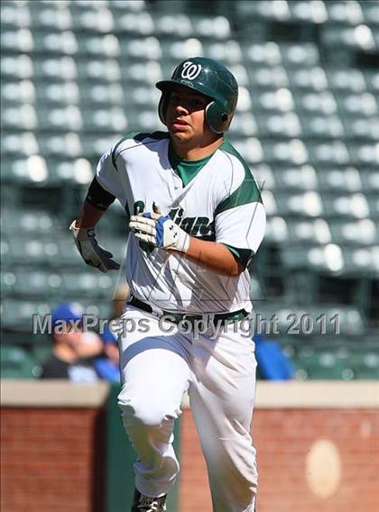 Thumbnail 2 in Midlothian vs. Waxahachie (Waxahachie Robert Dulin Tournament) photogallery.