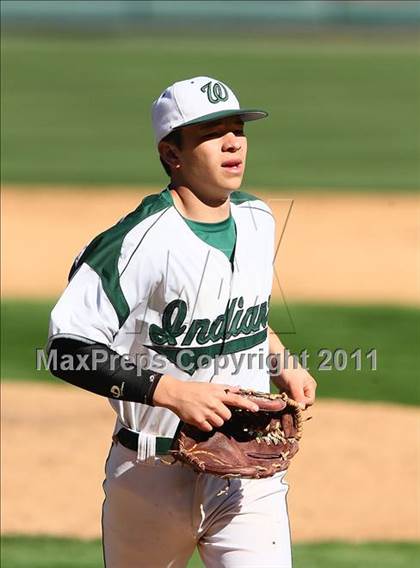 Thumbnail 3 in Midlothian vs. Waxahachie (Waxahachie Robert Dulin Tournament) photogallery.