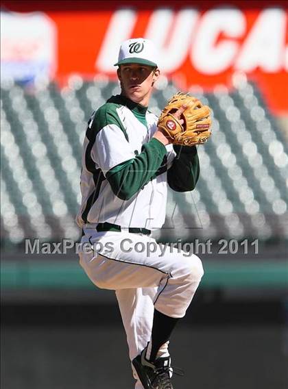 Thumbnail 3 in Midlothian vs. Waxahachie (Waxahachie Robert Dulin Tournament) photogallery.