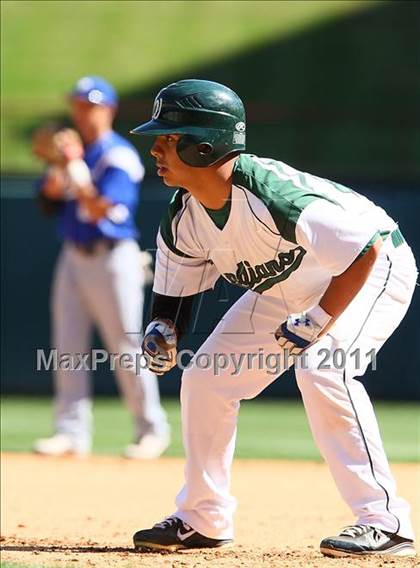 Thumbnail 1 in Midlothian vs. Waxahachie (Waxahachie Robert Dulin Tournament) photogallery.