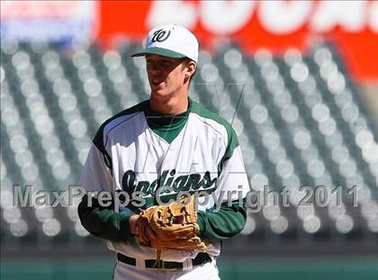 Thumbnail 3 in Midlothian vs. Waxahachie (Waxahachie Robert Dulin Tournament) photogallery.