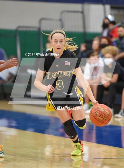 Thumbnail 1 in Yucca Valley @ Chaparral(CIF SS Division 3AA Quarterfinal) photogallery.