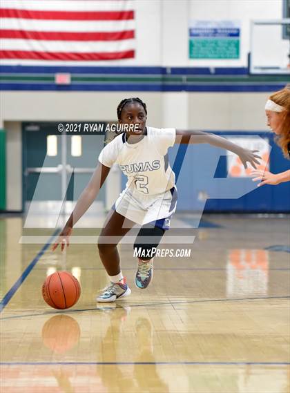 Thumbnail 2 in Yucca Valley @ Chaparral(CIF SS Division 3AA Quarterfinal) photogallery.