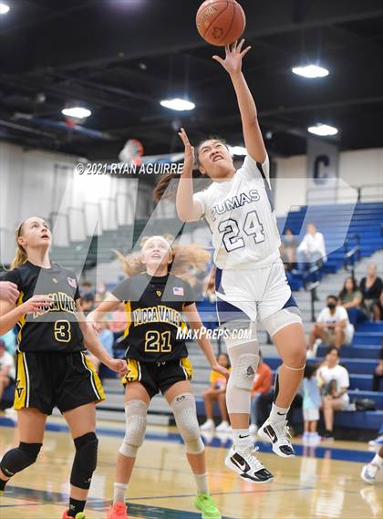 Thumbnail 1 in Yucca Valley @ Chaparral(CIF SS Division 3AA Quarterfinal) photogallery.