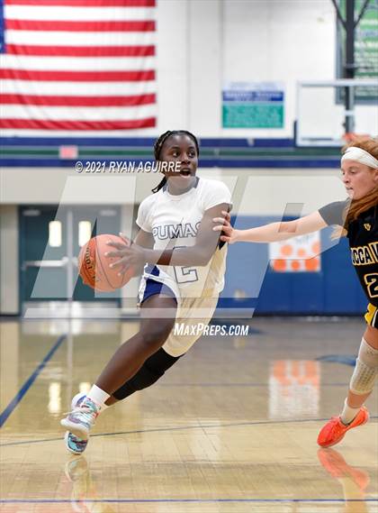 Thumbnail 3 in Yucca Valley @ Chaparral(CIF SS Division 3AA Quarterfinal) photogallery.