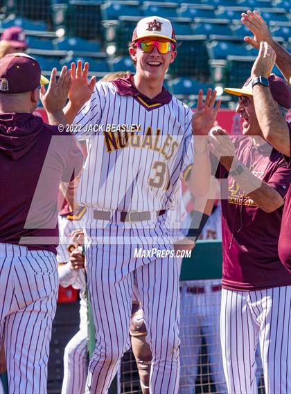 Thumbnail 3 in Nogales vs Verrado (AIA 5A State Final) photogallery.