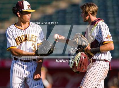 Thumbnail 1 in Nogales vs Verrado (AIA 5A State Final) photogallery.