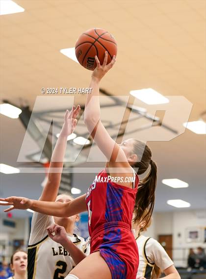 Thumbnail 2 in Western Boone vs. Lebanon (IHSAA 4a Sectional 25 First Round) photogallery.