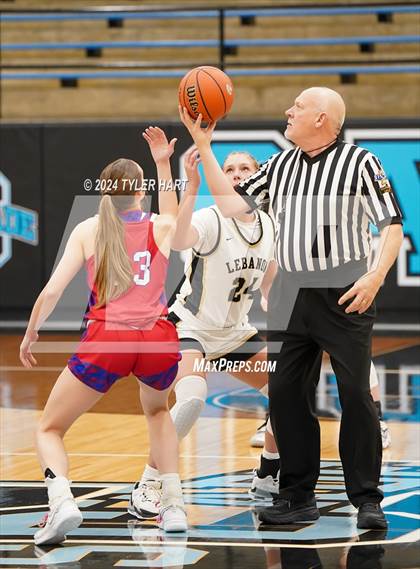 Thumbnail 1 in Western Boone vs. Lebanon (IHSAA 4a Sectional 25 First Round) photogallery.
