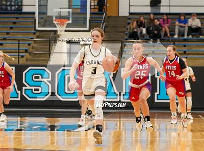 Thumbnail 2 in Western Boone vs. Lebanon (IHSAA 4a Sectional 25 First Round) photogallery.