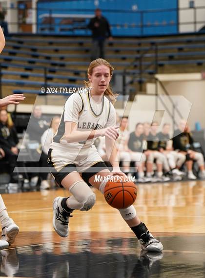 Thumbnail 3 in Western Boone vs. Lebanon (IHSAA 4a Sectional 25 First Round) photogallery.