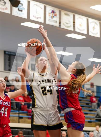 Thumbnail 1 in Western Boone vs. Lebanon (IHSAA 4a Sectional 25 First Round) photogallery.
