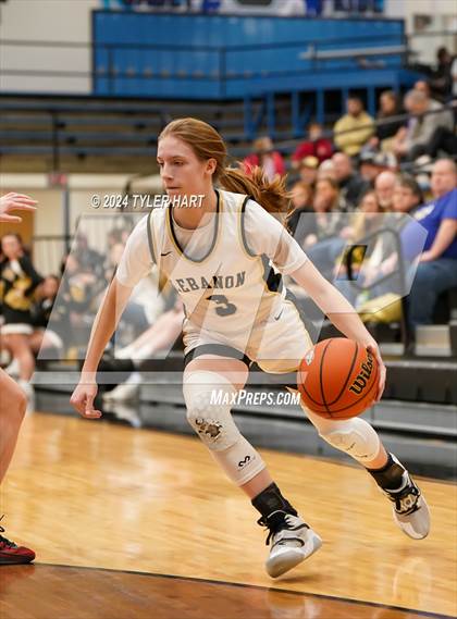 Thumbnail 2 in Western Boone vs. Lebanon (IHSAA 4a Sectional 25 First Round) photogallery.
